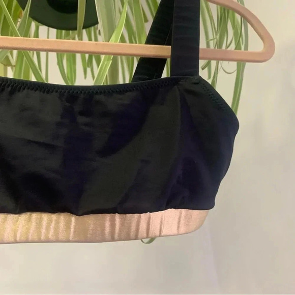 Solid & Striped The Madison Bikini Top Black / Gold - Picture 8 of 10